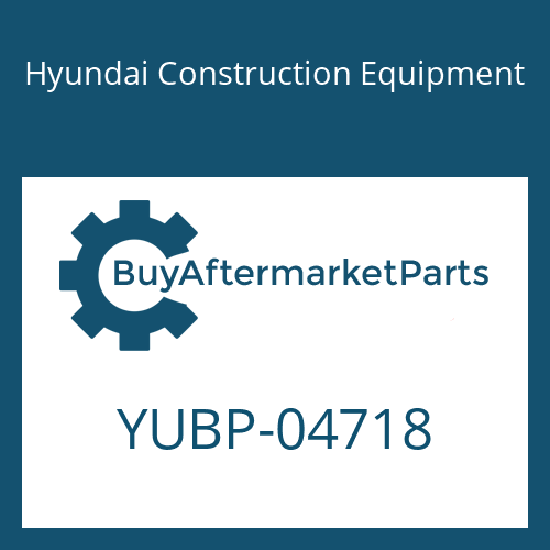 YUBP-04718 Hyundai Construction Equipment PIN-DOWEL