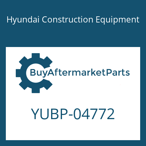 YUBP-04772 Hyundai Construction Equipment NUT-HEX