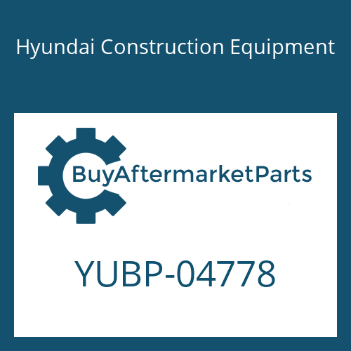 YUBP-04778 Hyundai Construction Equipment LINK-ADJUST