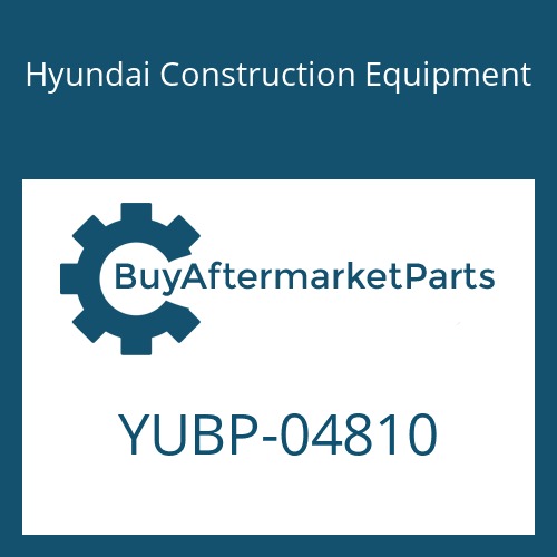 Hyundai Construction Equipment YUBP-04810 - COVER-HOUSING