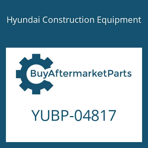 YUBP-04817 Hyundai Construction Equipment CONNECTOR