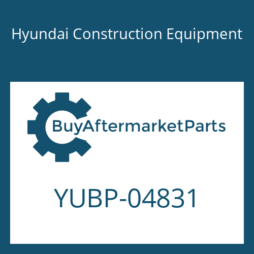 YUBP-04831 Hyundai Construction Equipment PIN-DOWEL