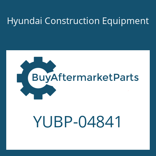 YUBP-04841 Hyundai Construction Equipment SCREW-TWELVE