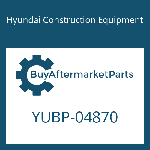 Hyundai Construction Equipment YUBP-04870 - HEAD-FILTER