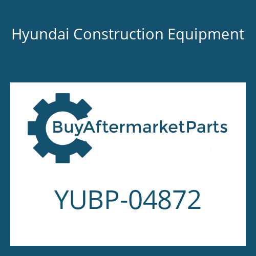 YUBP-04872 Hyundai Construction Equipment O-RING
