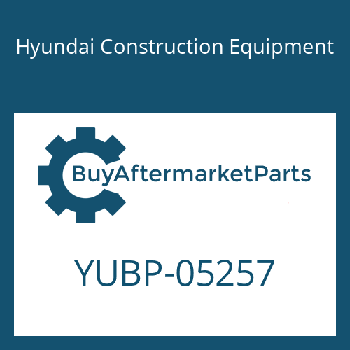 Hyundai Construction Equipment YUBP-05257 - DECAL