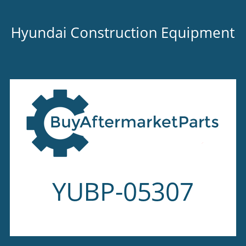 YUBP-05307 Hyundai Construction Equipment SHIELD-VALVE