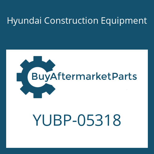 Hyundai Construction Equipment YUBP-05318 - O-RING