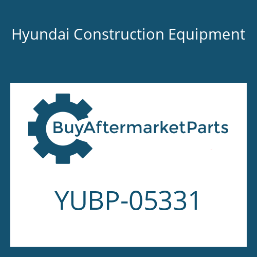 Hyundai Construction Equipment YUBP-05331 - HOSE-PLAIN
