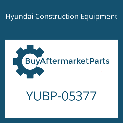 Hyundai Construction Equipment YUBP-05377 - SCREW-HEX FLG