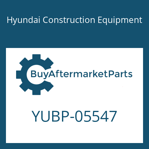 Hyundai Construction Equipment YUBP-05547 - COLLAR-THRUST