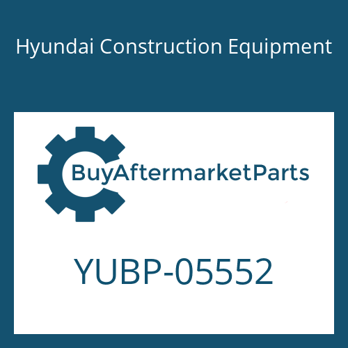 Hyundai Construction Equipment YUBP-05552 - SPACER-MOUNT