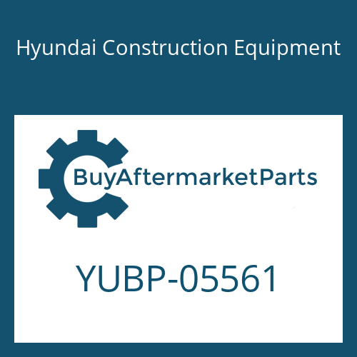 Hyundai Construction Equipment YUBP-05561 - PLATE-CLAMP