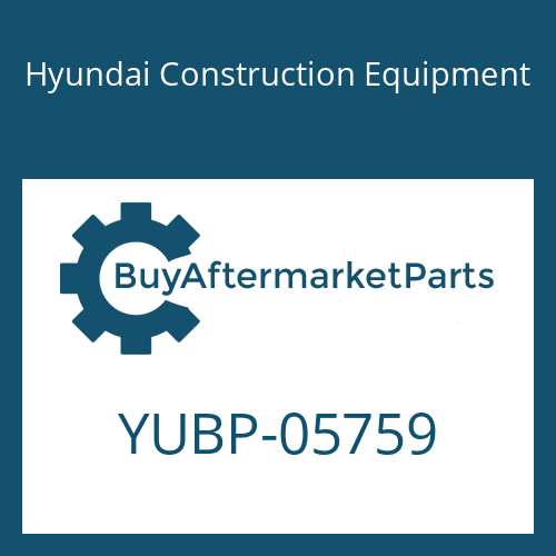 Hyundai Construction Equipment YUBP-05759 - PLUG-THREAD