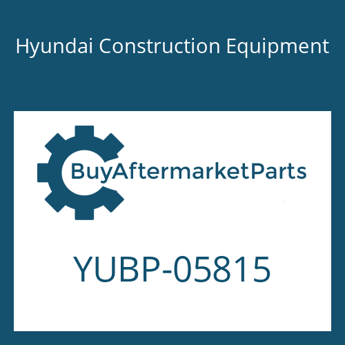 YUBP-05815 Hyundai Construction Equipment SPACER-MOUNT
