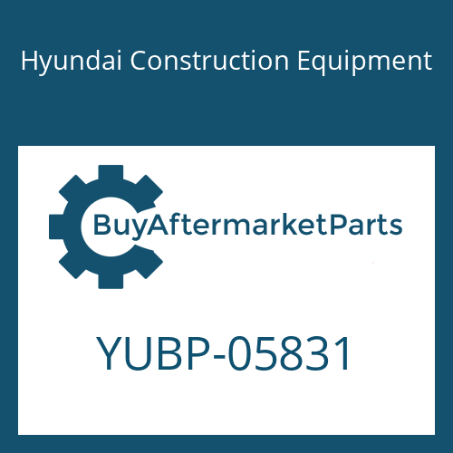 Hyundai Construction Equipment YUBP-05831 - SCREW-CAP