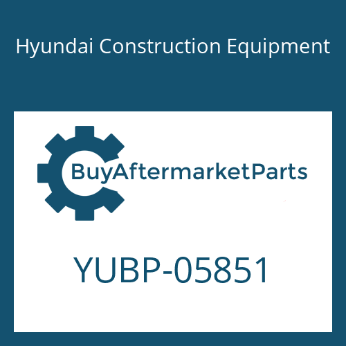 Hyundai Construction Equipment YUBP-05851 - UNION-MALE