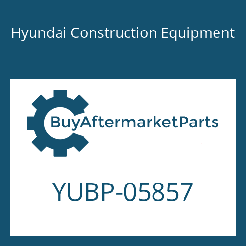 Hyundai Construction Equipment YUBP-05857 - WASHER-SEAL