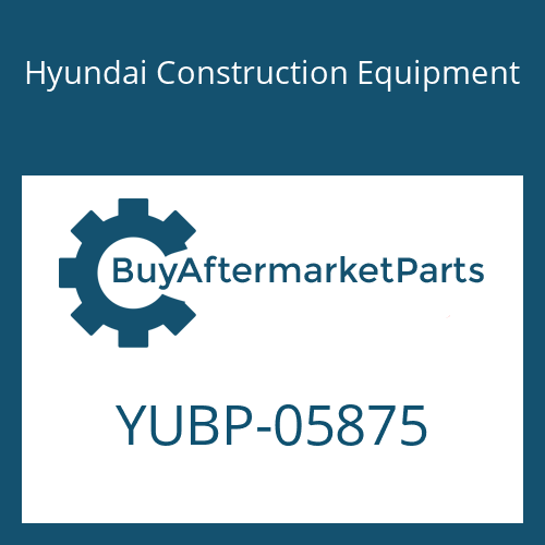 YUBP-05875 Hyundai Construction Equipment NUT-LOCK
