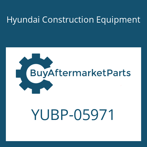 Hyundai Construction Equipment YUBP-05971 - GEAR-IDLE
