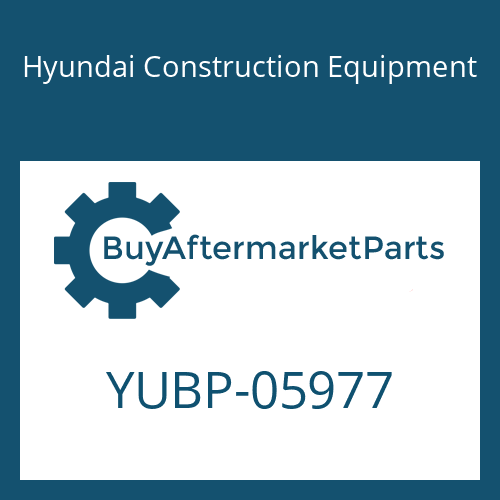 YUBP-05977 Hyundai Construction Equipment SPACER