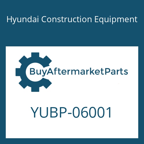 Hyundai Construction Equipment YUBP-06001 - CONNECTOR