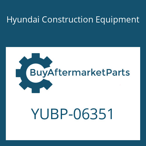 Hyundai Construction Equipment YUBP-06351 - BLOCK ASSY-CYL