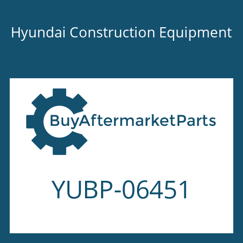 Hyundai Construction Equipment YUBP-06451 - O-RING