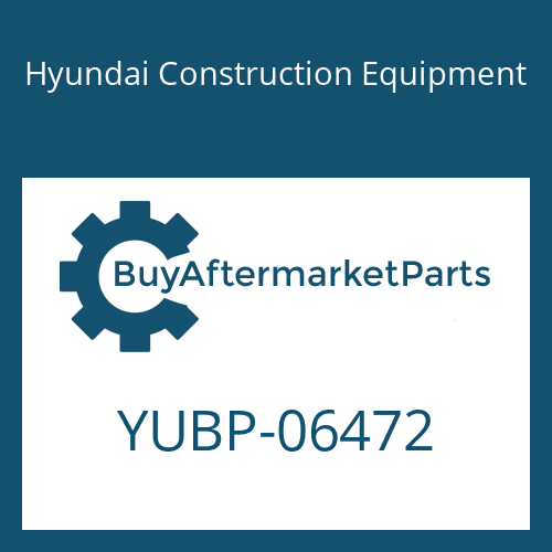 Hyundai Construction Equipment YUBP-06472 - COVER-HOLE