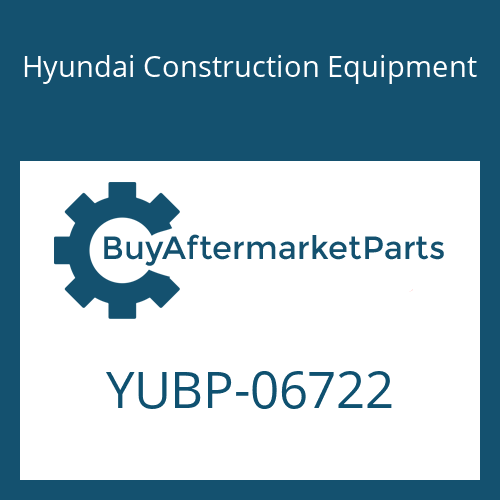 Hyundai Construction Equipment YUBP-06722 - GASKET