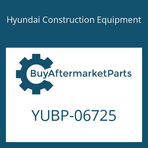 Hyundai Construction Equipment YUBP-06725 - SPACER