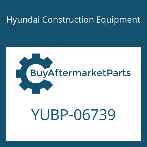 YUBP-06739 Hyundai Construction Equipment O-RING