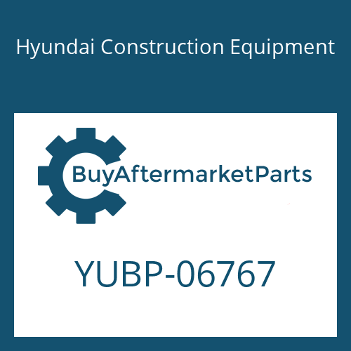 Hyundai Construction Equipment YUBP-06767 - GASKET