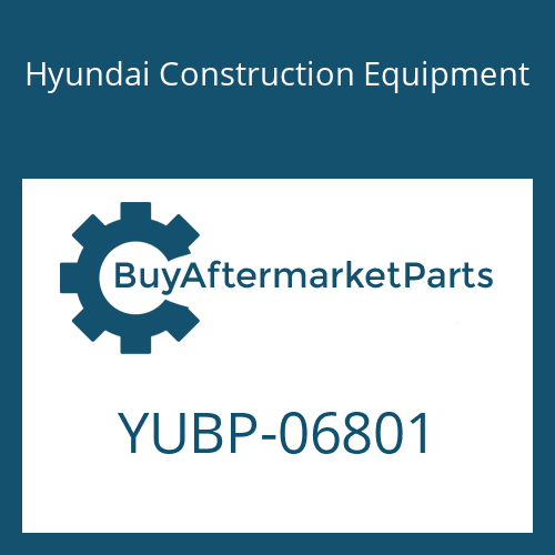 YUBP-06801 Hyundai Construction Equipment PULLEY
