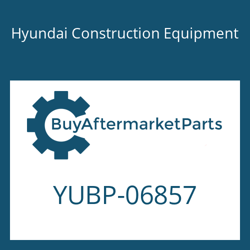 Hyundai Construction Equipment YUBP-06857 - RETAINER-CAP
