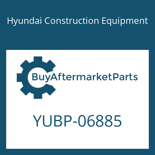 YUBP-06885 Hyundai Construction Equipment GASKET