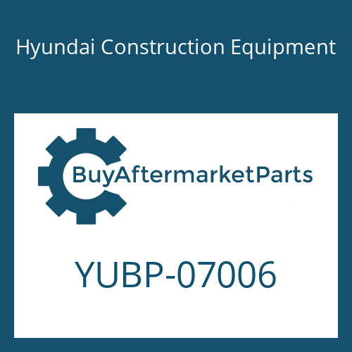 YUBP-07006 Hyundai Construction Equipment MANIFOLD-EXH