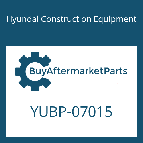 Hyundai Construction Equipment YUBP-07015 - GEAR-RING