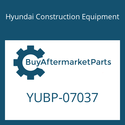 Hyundai Construction Equipment YUBP-07037 - GASKET