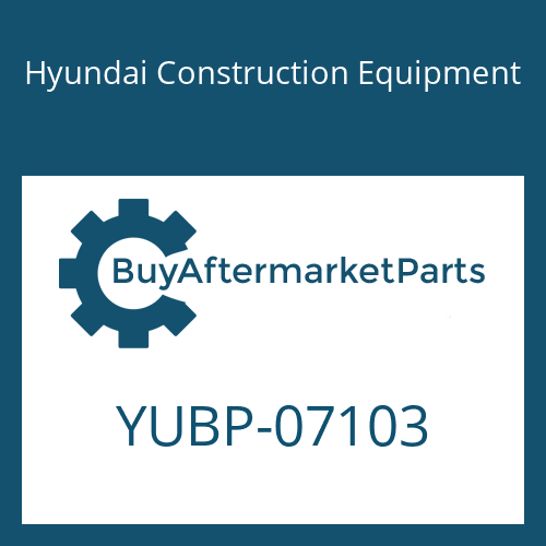 Hyundai Construction Equipment YUBP-07103 - CLAMP-HOSE