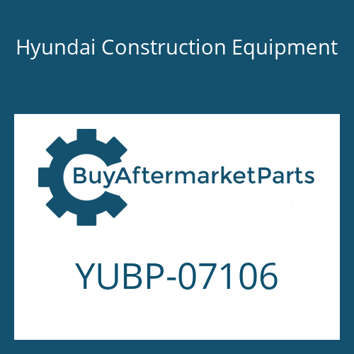 Hyundai Construction Equipment YUBP-07106 - SCREW-HEX FLG