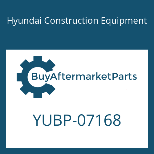 YUBP-07168 Hyundai Construction Equipment CONNECTOR