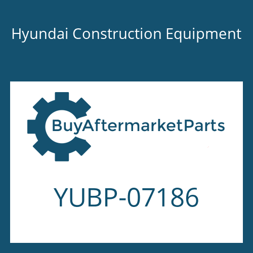 YUBP-07186 Hyundai Construction Equipment SEAL