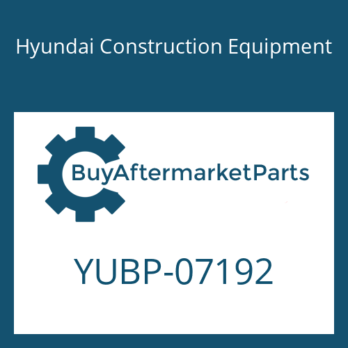 Hyundai Construction Equipment YUBP-07192 - PIPE-DRAIN