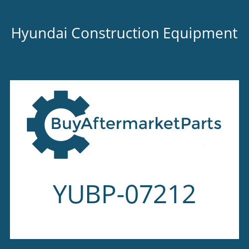 YUBP-07212 Hyundai Construction Equipment NUT-HEX FLG