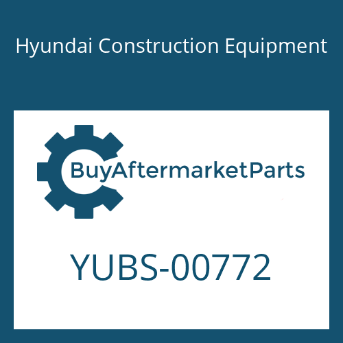 Hyundai Construction Equipment YUBS-00772 - O-RING