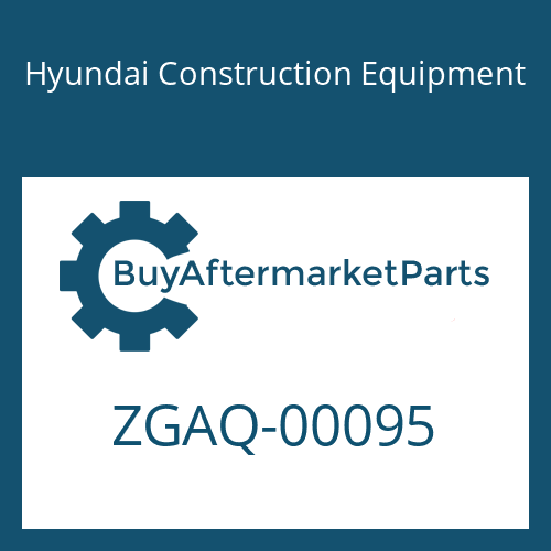 Hyundai Construction Equipment ZGAQ-00095 - CARRIER ASSY-HUB
