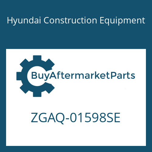 Hyundai Construction Equipment ZGAQ-01598SE - SEAL-OIL