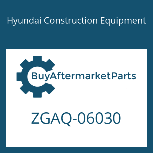 Hyundai Construction Equipment ZGAQ-06030 - PIN-SLOT