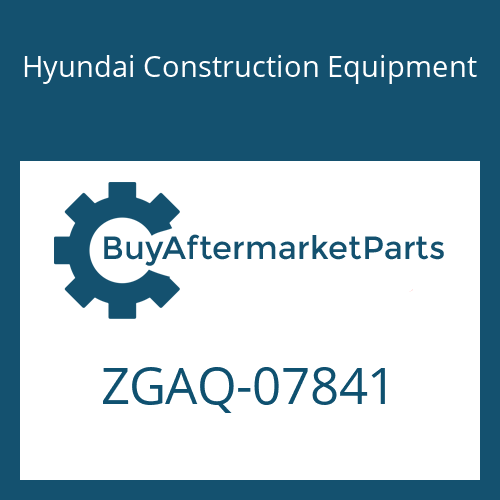 Hyundai Construction Equipment ZGAQ-07841 - BUSHING-SPEED